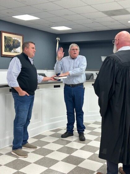 Oath of Office of Two Board of Supervisors